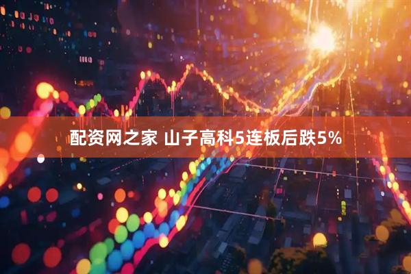 配资网之家 山子高科5连板后跌5%
