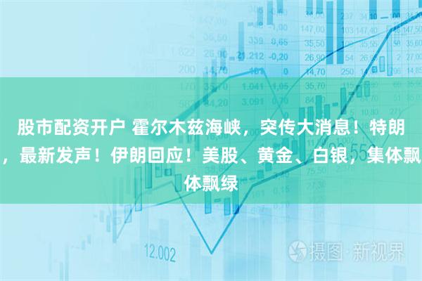 股市配资开户 霍尔木兹海峡，突传大消息！特朗普，最新发声！伊朗回应！美股、黄金、白银，集体飘绿